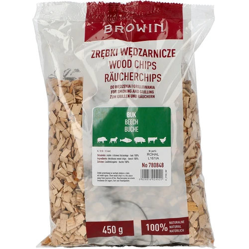 Trucioli per affumicare/grigliare, faggio, 450 g, cl. 10