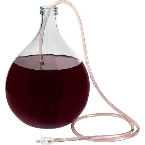 Tubo di travaso per vino con morsetto - 4