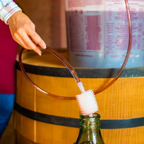 Tubo per travaso del vino con pompetta - 10