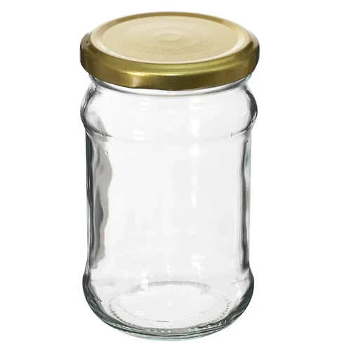 Vasetti TO 300 ml con coperchio dorato Ø 66 - 6 pezzi - 2