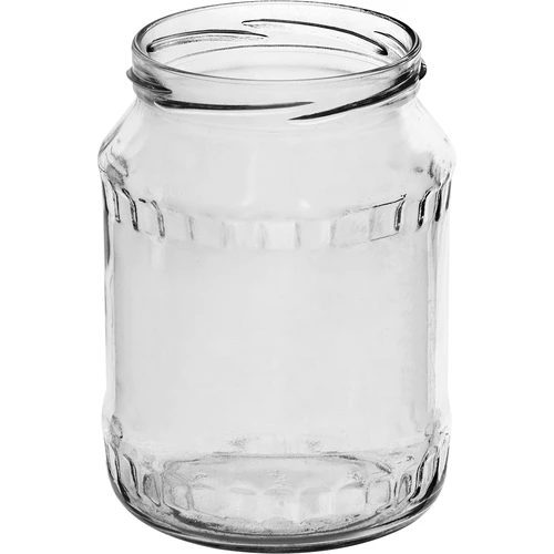 Vasetti TO 720 ml con tappo colorato Ø 82/6 - 6 pezzi - 4