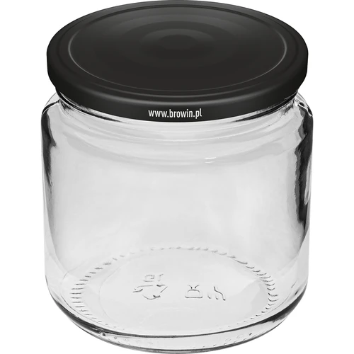 Vasetto 212 ml fi66/4 con capsula nera, 6 pezzi - 2