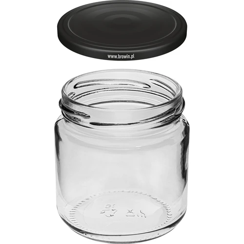 Vasetto 212 ml fi66/4 con capsula nera, 6 pezzi - 3
