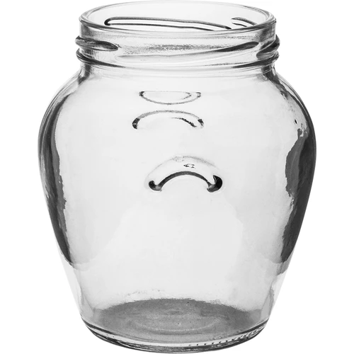Vasetto Amfora 580 ml (Ø 82) con capsula bordeaux - 6 pezzi - 4