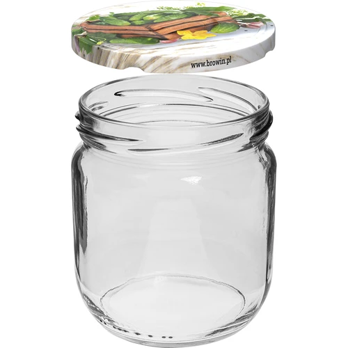 Vasetto Gurken TO 425 ml con tappo a vite colorato Ø 82/6 - 6 pz - 2