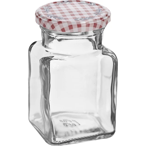 Vasetto TO 150 ml Quattro Angoli Ø 53 con tappo - 6 pz. - 3