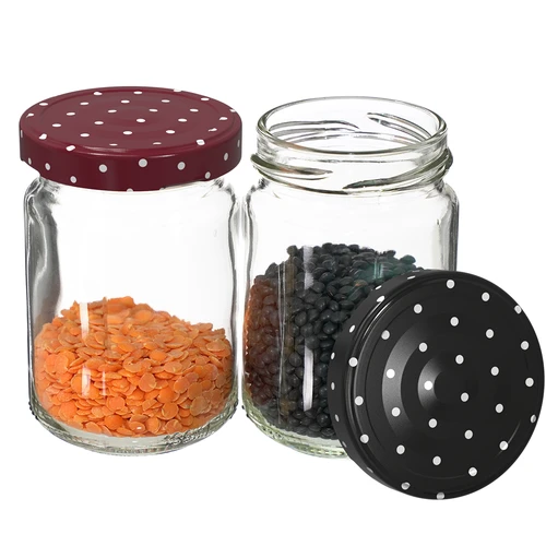Vasetto TO 156 ml con tappo colorato fi 53/4 - 6 pz - 6