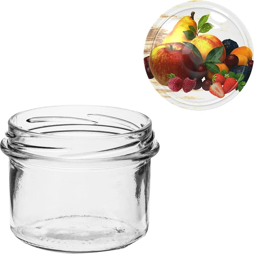Vasetto TO 235 ml con tappo colorato Ø82 – 6 pezzi - 7