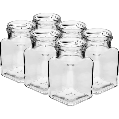 Vasetto twist-off 150 ml Cztery Kąty Ø 53 con tappo nero, 6 pz - 3