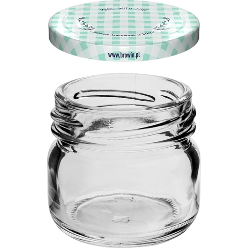 Vasetto twist-off 30 ml con tappo colorato fi 43 - 10 pezzi - 3