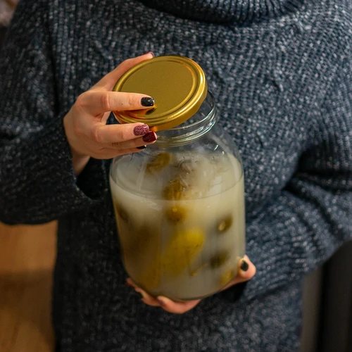 Vaso 3 L - 1 pz, tappo dorato (Ø100) - 4