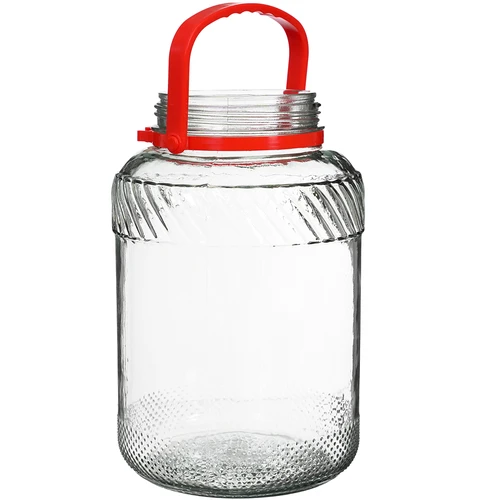 Vaso da 3 L con coperchio in plastica - 2