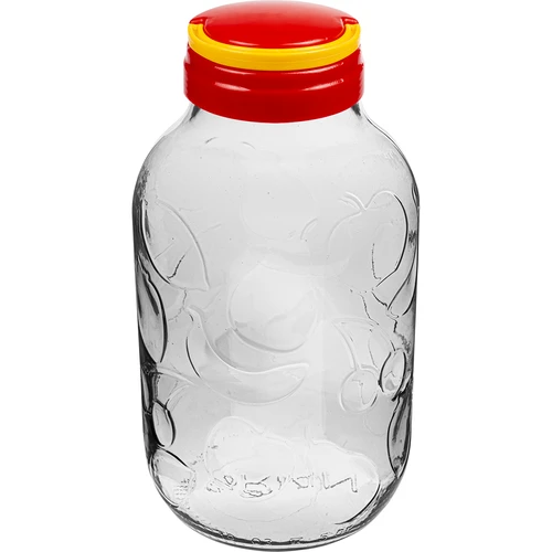 Vaso per liquori 5 L + tappo a vite con manico - 2