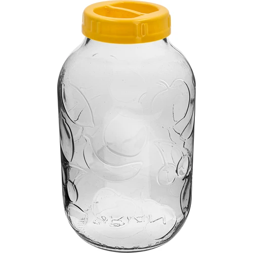 Vaso TO 5 L con coperchio in plastica Ø 100 con manico