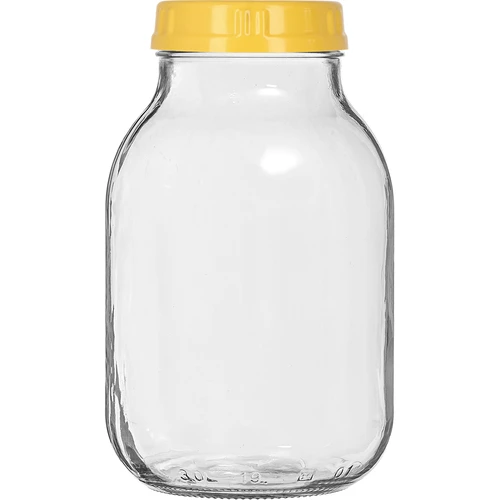 Vaso twist-off 3 L con tappo in plastica Ø 100, con manico - 3