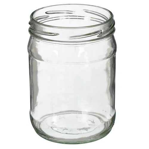Vaso twist-off 500 ml con tappo colorato fi82/6 - 6 pezzi - 3
