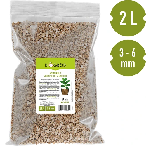 Vermiculite per piante in vaso e giardinaggio, 2 L - 3