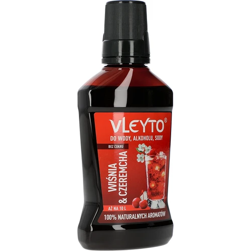 VLEYTO Amarena & Ciliegia selvatica – essenza aromatizzante con aromi naturali, 250 ml - 3