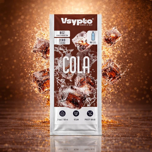 VSYPTO al gusto cola - polvere aromatizzante per acqua, 9 g - 5