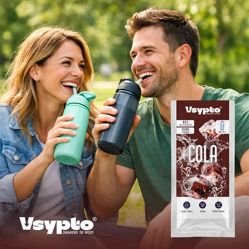 VSYPTO al gusto cola - polvere aromatizzante per acqua, 9 g - 7