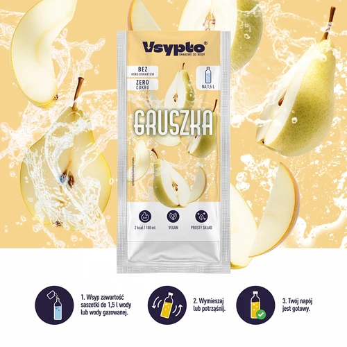 Vsypto al gusto di pera, 9 g - 6