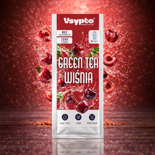 VSYPTO al gusto di Tè Verde e Ciliegia, 9 g - 5