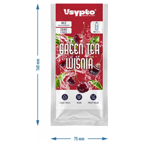 VSYPTO al gusto di Tè Verde e Ciliegia, 9 g - 4