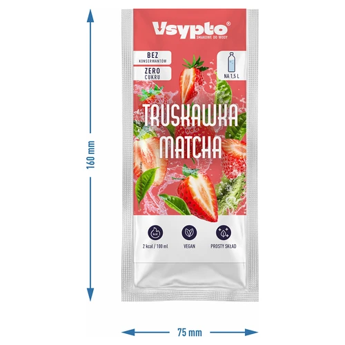 VSYPTO al gusto Fragola Matcha, 9g - 4