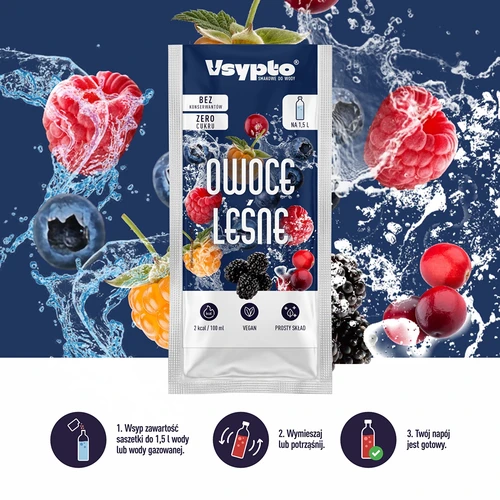 VSYPTO al gusto frutti di bosco, 9 g - 6