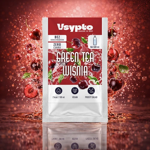 VSYPTO al gusto Green Tea Amarena, 3 g - 5