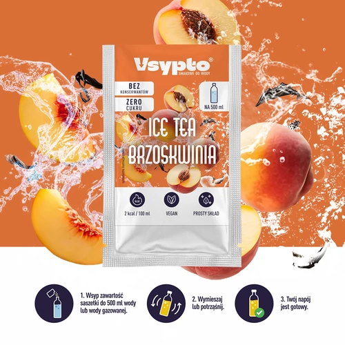 VSYPTO al gusto Ice Tea Pesca, 3 g - 6