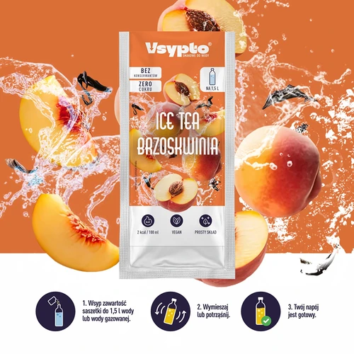 Vsypto al gusto Ice Tea Pesca, 9 g - 6
