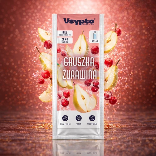 VSYPTO al gusto pera e mirtillo rosso, 9 g - 5