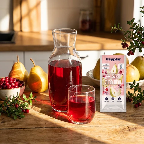 VSYPTO al gusto pera e mirtillo rosso, 9 g - 9