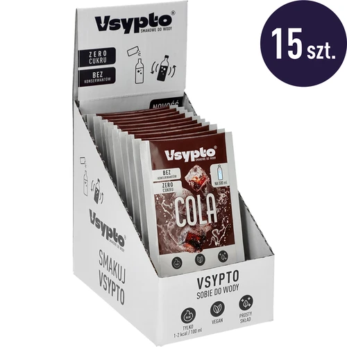 VSYPTO gusto cola - polvere aromatizzante per acqua, 3 g - 10