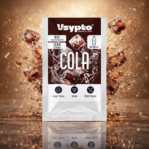 VSYPTO gusto cola - polvere aromatizzante per acqua, 3 g - 5