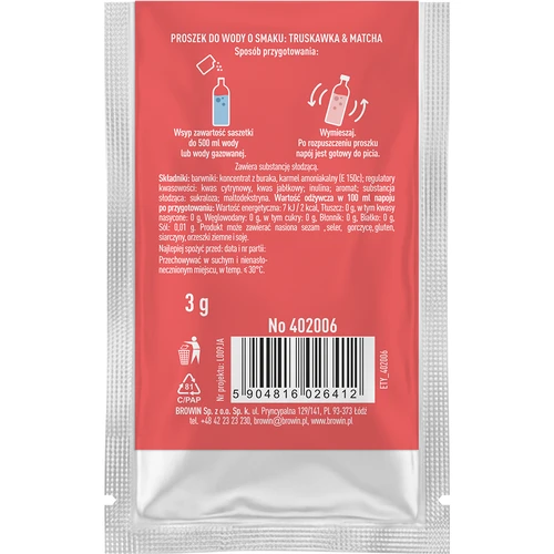 VSYPTO gusto Fragola Matcha, 3 g - 3