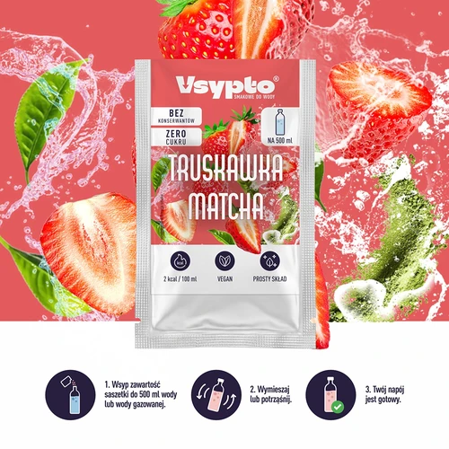 VSYPTO gusto Fragola Matcha, 3 g - 6