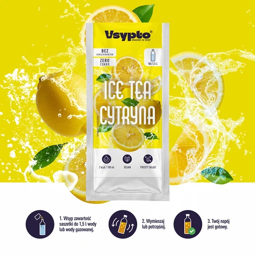 VSYPTO gusto Ice Tea Limone, 9 g - 6
