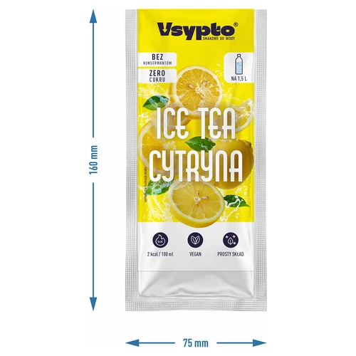 VSYPTO gusto Ice Tea Limone, 9 g - 4