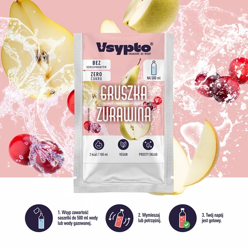 VSYPTO gusto Pera & Mirtillo rosso, 3g - 6