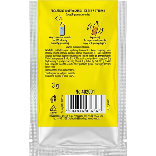 Vsypto Ice Tea Limone - confezione 15x3g - 6