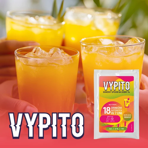 VYPITO 12%, bustina per 18 cocktail – Multitropic, 126 g - 6