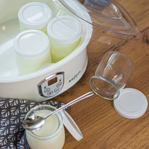 Yogurtiera con termostato, 7 vasetti, 1,3 L - 11