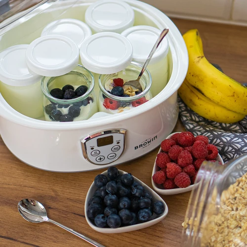 Yogurtiera con termostato, 7 vasetti, 1,3 L - 15