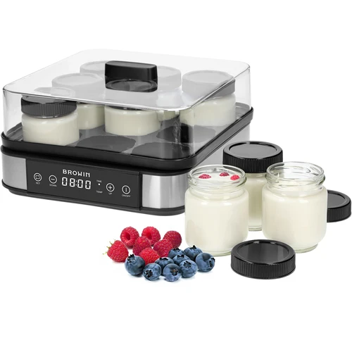 Yogurtiera con termostato, 9 vasetti, 1,6 L - 6