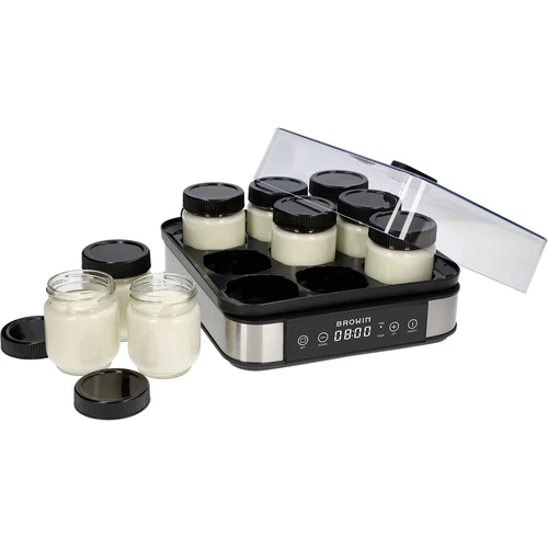 Yogurtiera con termostato, 9 vasetti, 1,6 L - 4