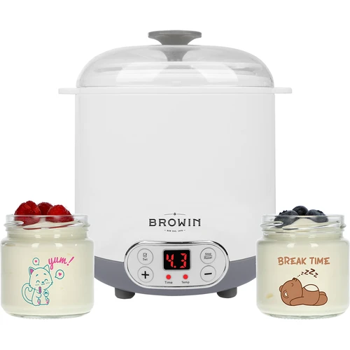 Yogurtiera per yogurt e formaggi con termostato 1,5 L - 2