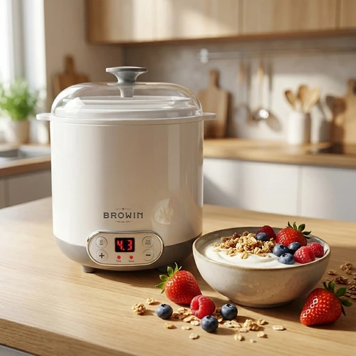 Yogurtiera per yogurt e formaggi con termostato 1,5 L - 12