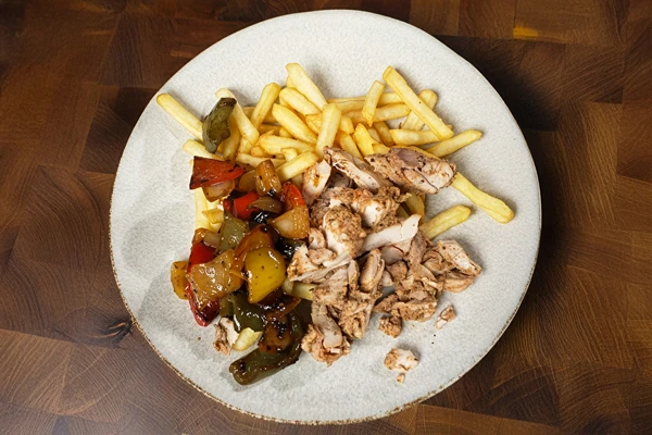Gyros di cosce di pollo